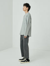 Ribbon Pocket Long Sleeve Tee