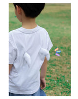 Angel Wing Print Cotton Kids' Tees
