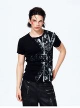 Men's Union Jack Print Tees