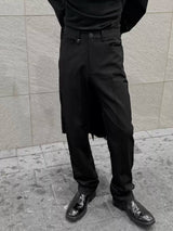 Long Straight Leg Dress Pants