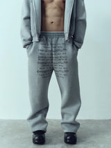 Vintage Music Print Sweatshirt Set