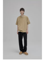 Tie Waist Straight Leg Knit Pants