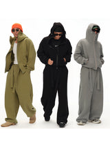 500g Athleisure Fleece Sweatshirt Set