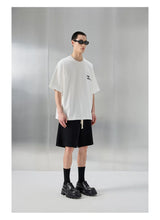 Oversized Heavyweight Printed Embroidered Tee