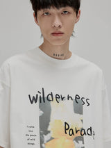Graffiti Print Double Mercerized Tee