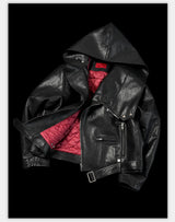 3M Collared Hooded Waxed Padded Jacket
