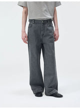 14Oz Turkish Washed Denim Straight Pants