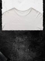 Devil's Kiss Long-sleeve Printed Linen Tee