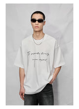 Cotton Blend Embroidered Fringe Tee