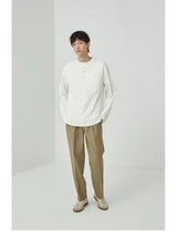 Ribbon Pocket Long Sleeve Tee
