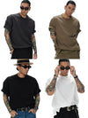 Men's Heavyweight Loose Solid Tee