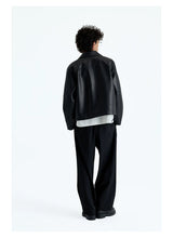 Short Zip Sheepskin Jacket