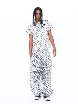 Men's Star Polka Dot Print Joggers