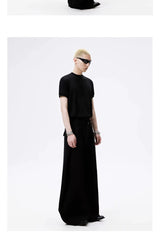 Men's Slim Stretchy Crop Tee