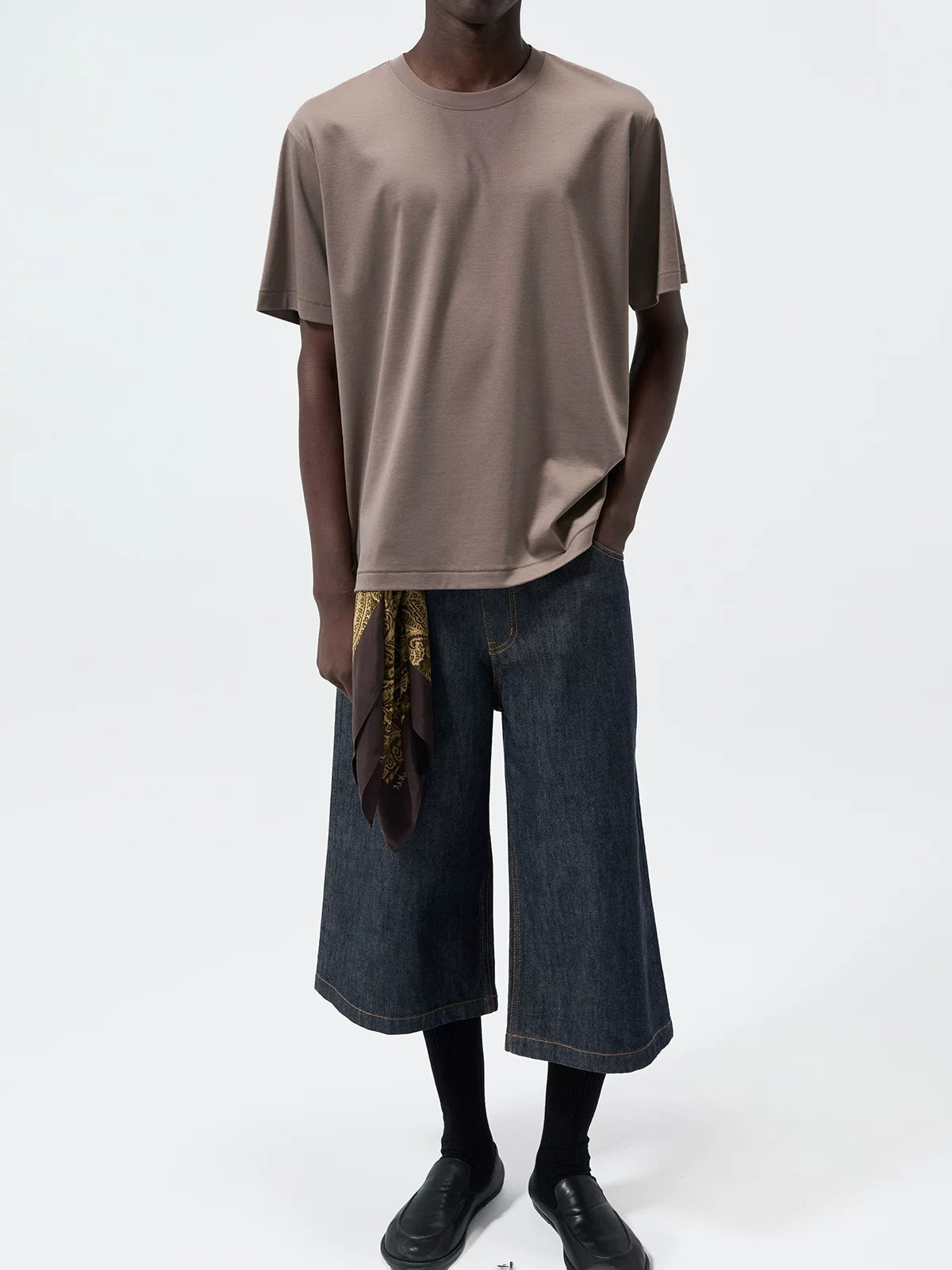 240G Multi Color Blend Crew Neck Tees