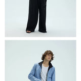 Reversible Plaid Embroidered Zip-front Fleece Jacket