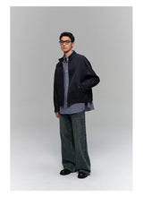 Heavyweight Slub Washed Straight Jeans
