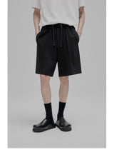 Tie Waist Straight Leg Knit Pants