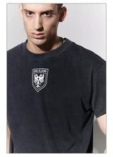 American Cleanfit Vintage Washed Badge Tee