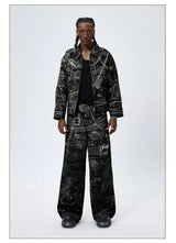 American Chain Print Detroit Work Jacket