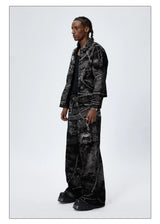 American Chain Print Detroit Work Jacket