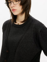 Men's Old Money Two-in-One Knit Cardigan