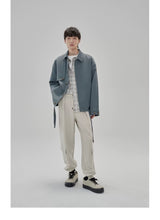 Tapered Drawstring Pocket Cargo Pants