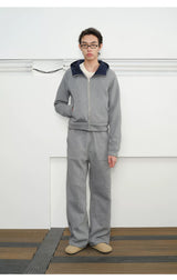 Men's Reversible Zip Hoodie Sweatpants Set