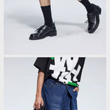 Special Waistband Tailored Washed Denim Shorts