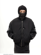 Graffiti Embroidered Printed MA1 Bomber Jacket