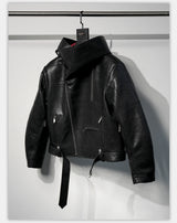 3M Collared Hooded Waxed Padded Jacket