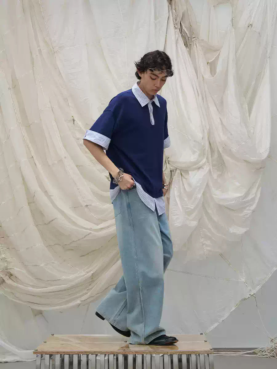 Two-In-One Double Layered Polo Shirt