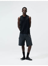 Knit Linen Cotton Blend Tank Top