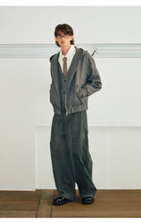 Men's Two-In-One V-Neck Vest Blazer