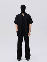 Men's Snake Print Short Sleeve Shirt