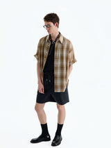 Supima Nylon Blend Drawstring Shorts