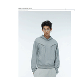 Three Color Cleanfit Couple Zip Hoodies