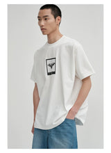 Printed 300G Long-Staple Cotton Short-Sleeve Tee