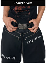 Kung Fu Silhouette Horsehair Belt