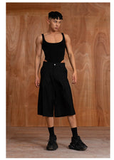 Black Backless Stretchy Shapewear Tank Bodysuits