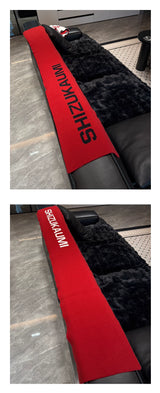 Color Block Letter Scarf