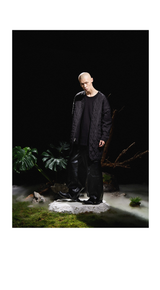 Pleated Tapered Leather Pants