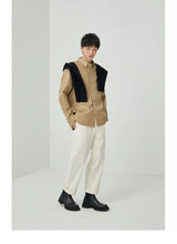 Split Pocket Basic Cotton Shirt