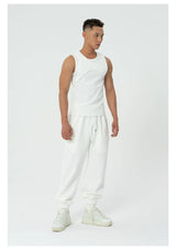 Men's Slim Fit Ribbed Athletic Tank