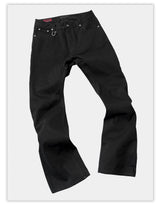15 Oz Rigid Black Curved Jeans