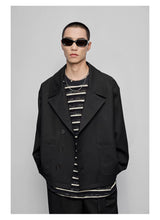Striped Raw Edge Long Sleeve Tee