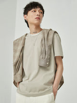 Double-Sided Mercerized Long Staple Cotton Tee
