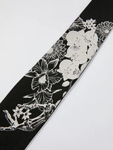 8cm Wide Preserved Flower Print Tie