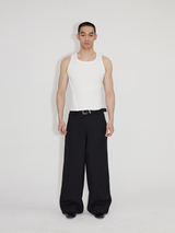 Stretchy Fitted U-Neck Tank Tops