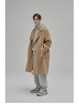 Vintage Double Breasted Belted Trench Coat